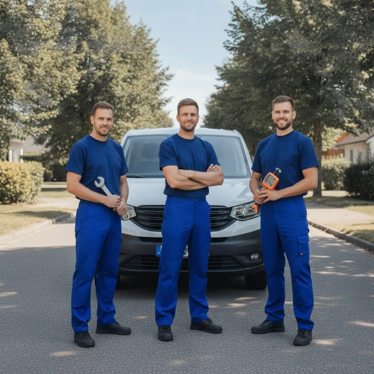Wärmepumpeninstallateur Team in Brigittenau